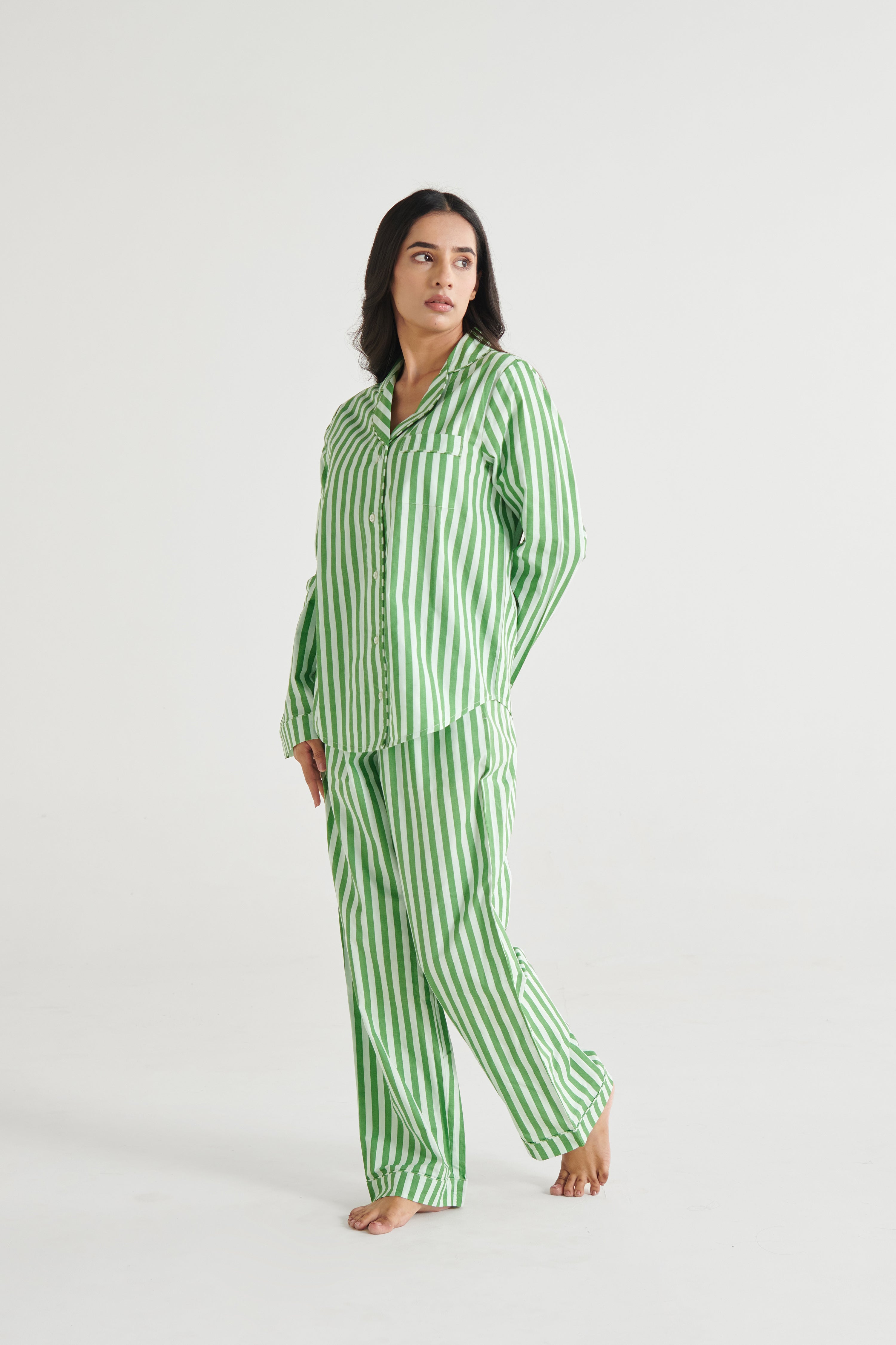 Mint Stripe Set