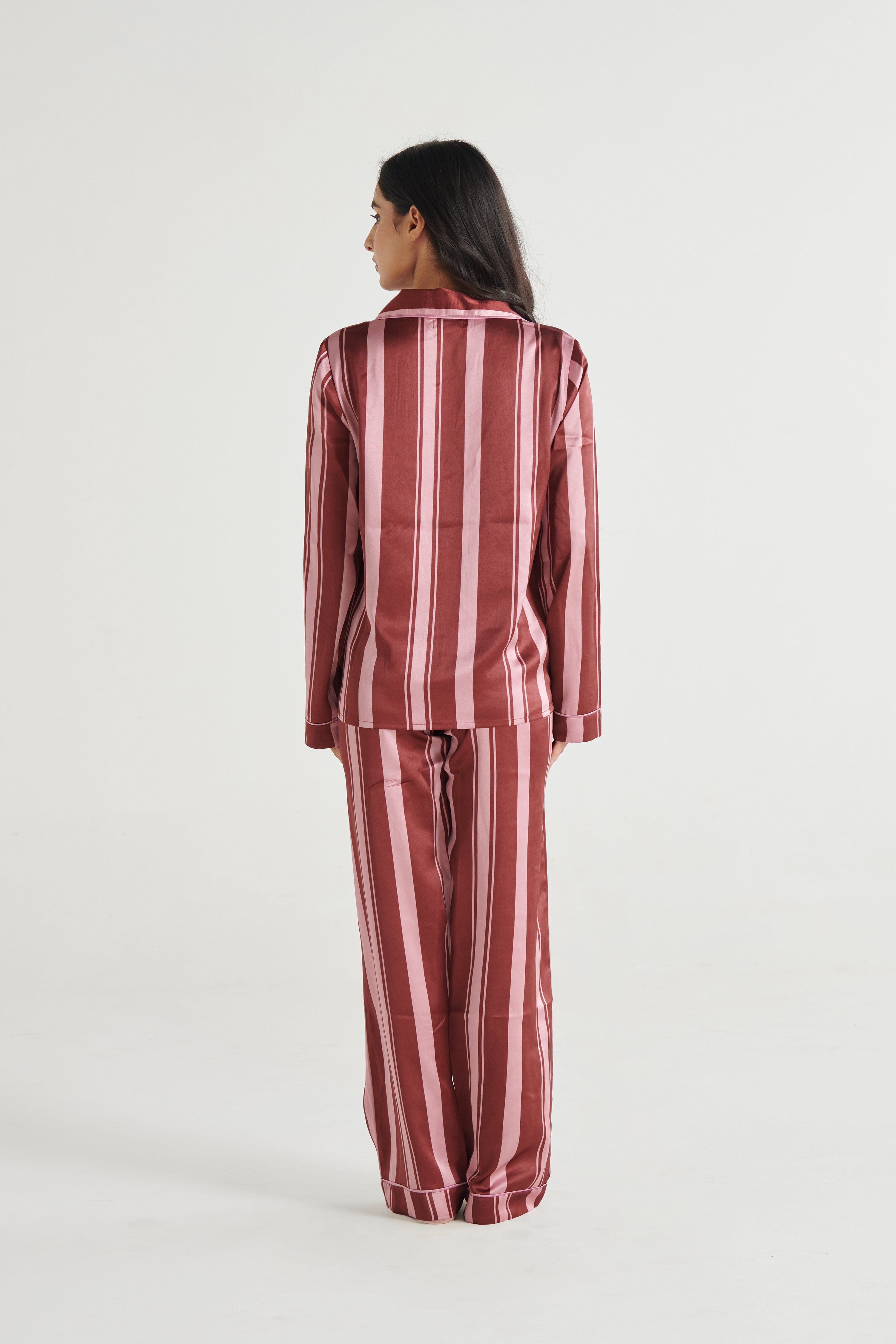 Mulberry Stripe Set