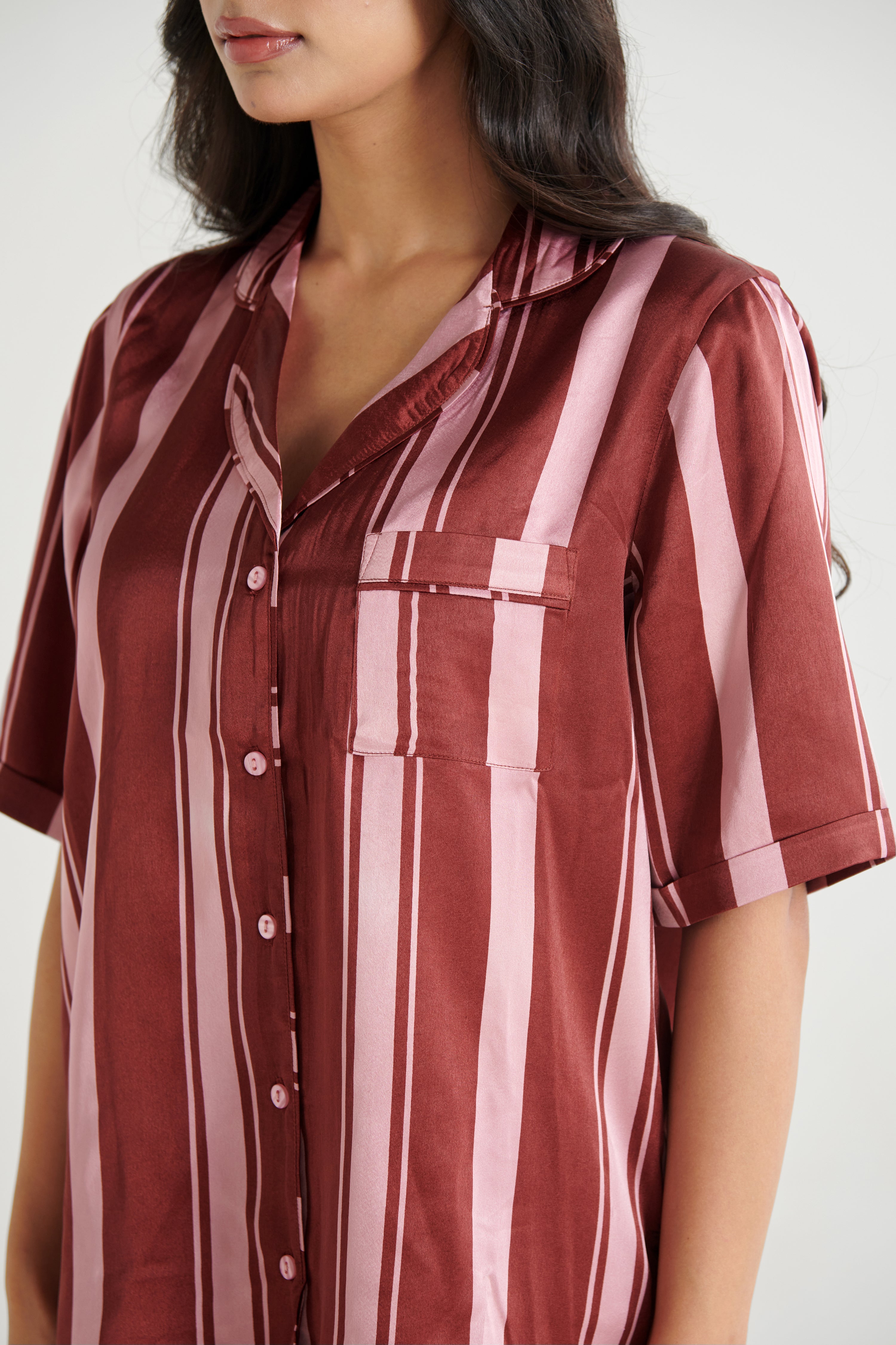 Mulberry Stripe Set