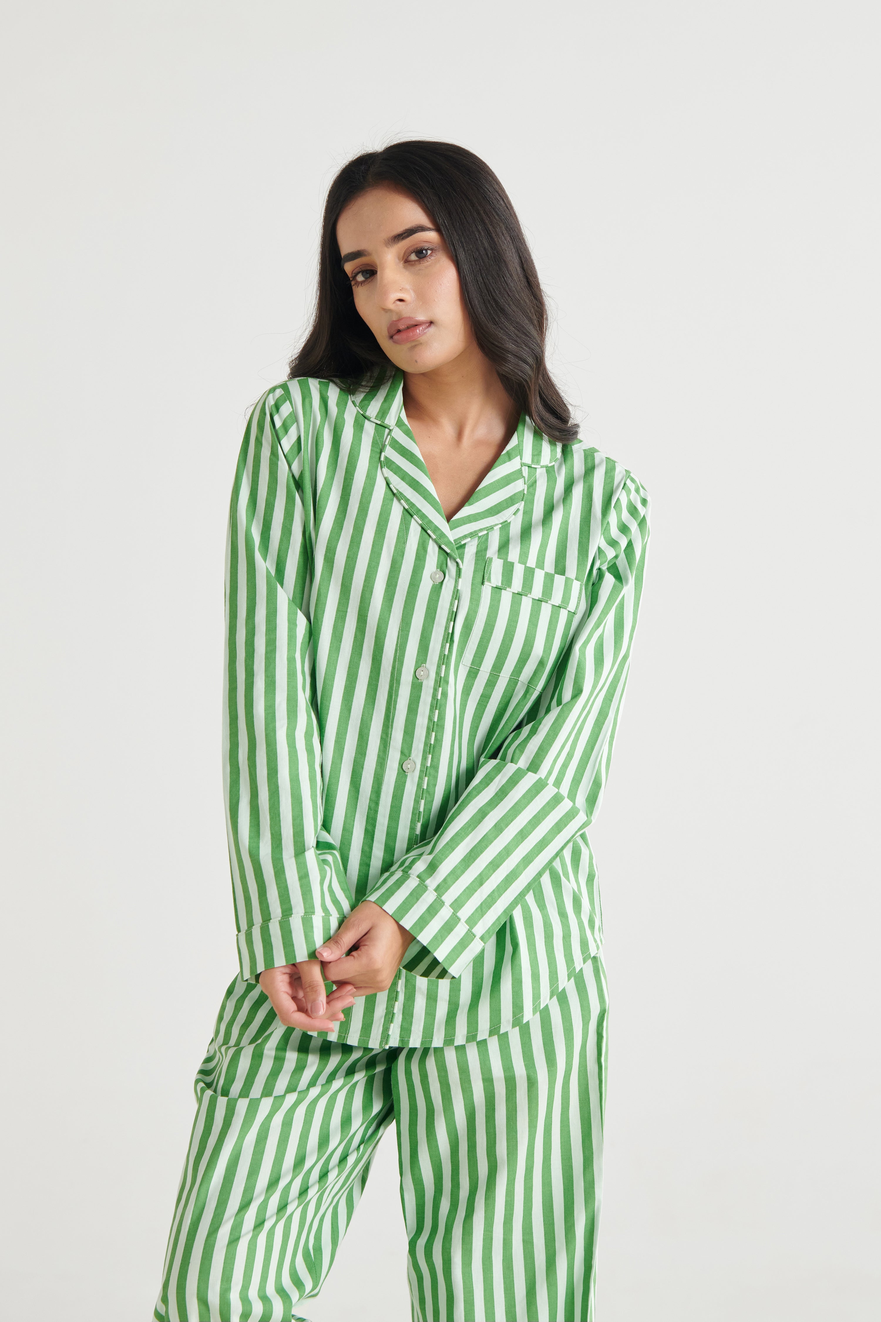 Mint Stripe Set