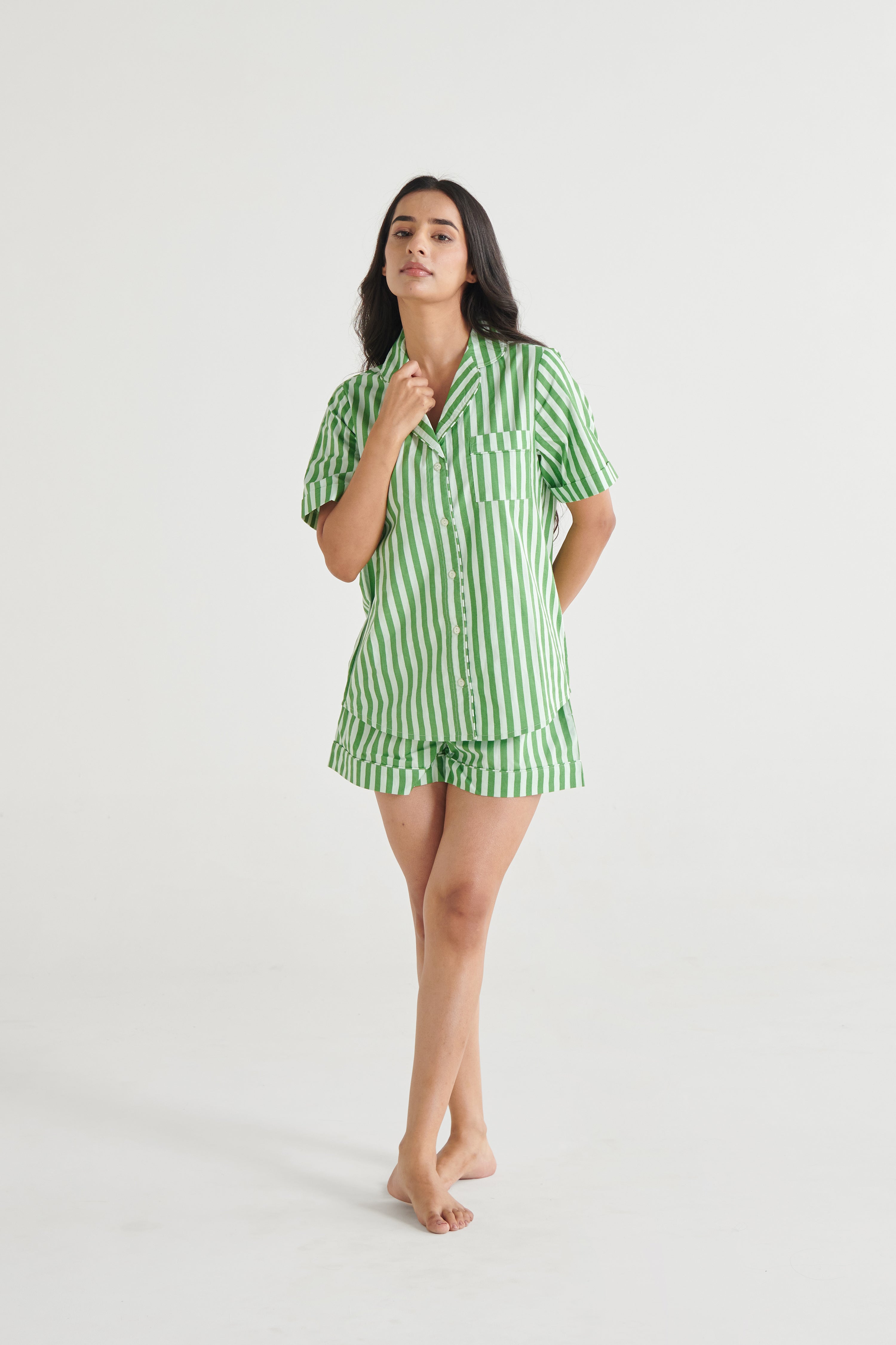 Mint Stripe Set