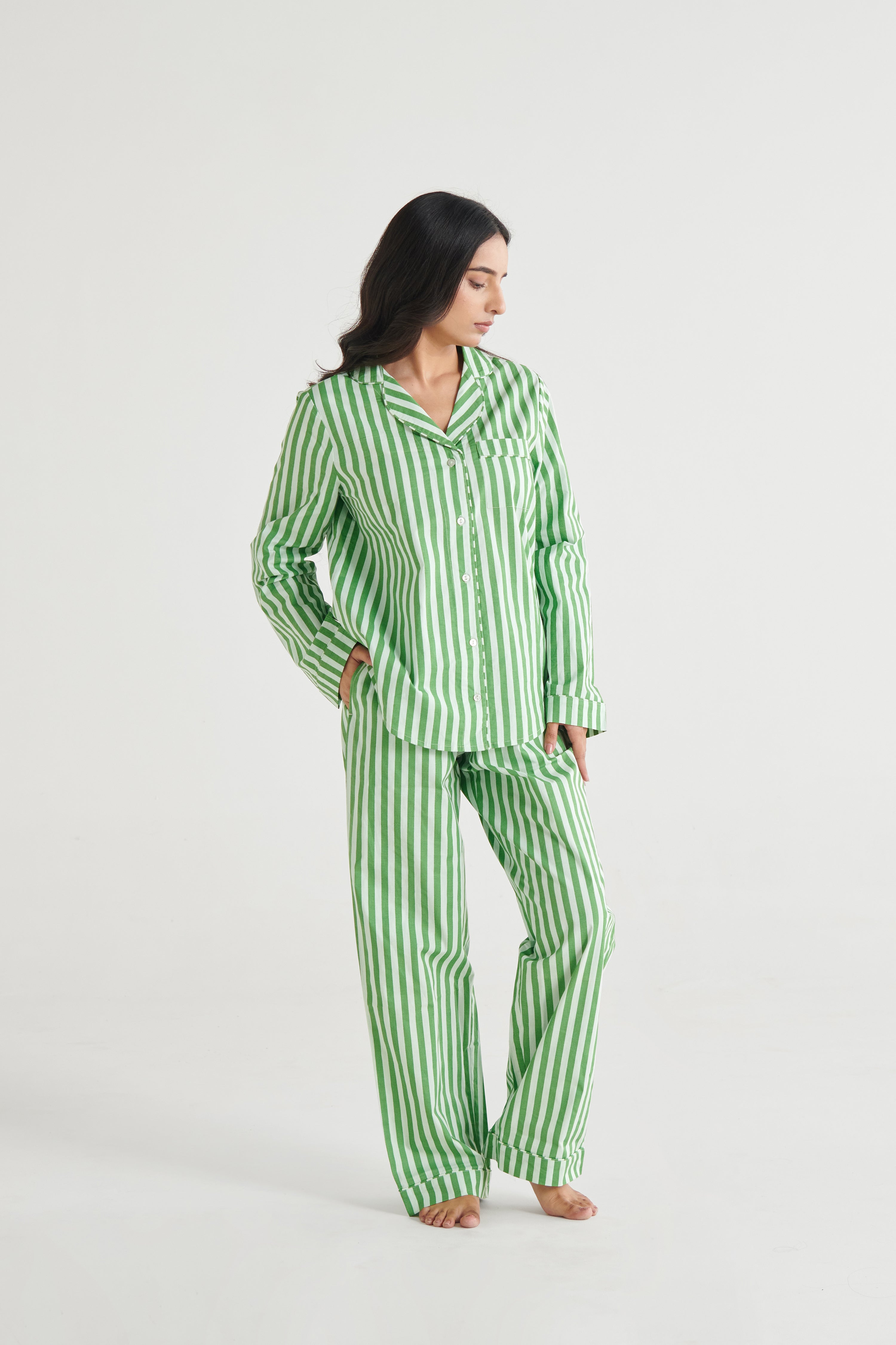 Mint Stripe Set