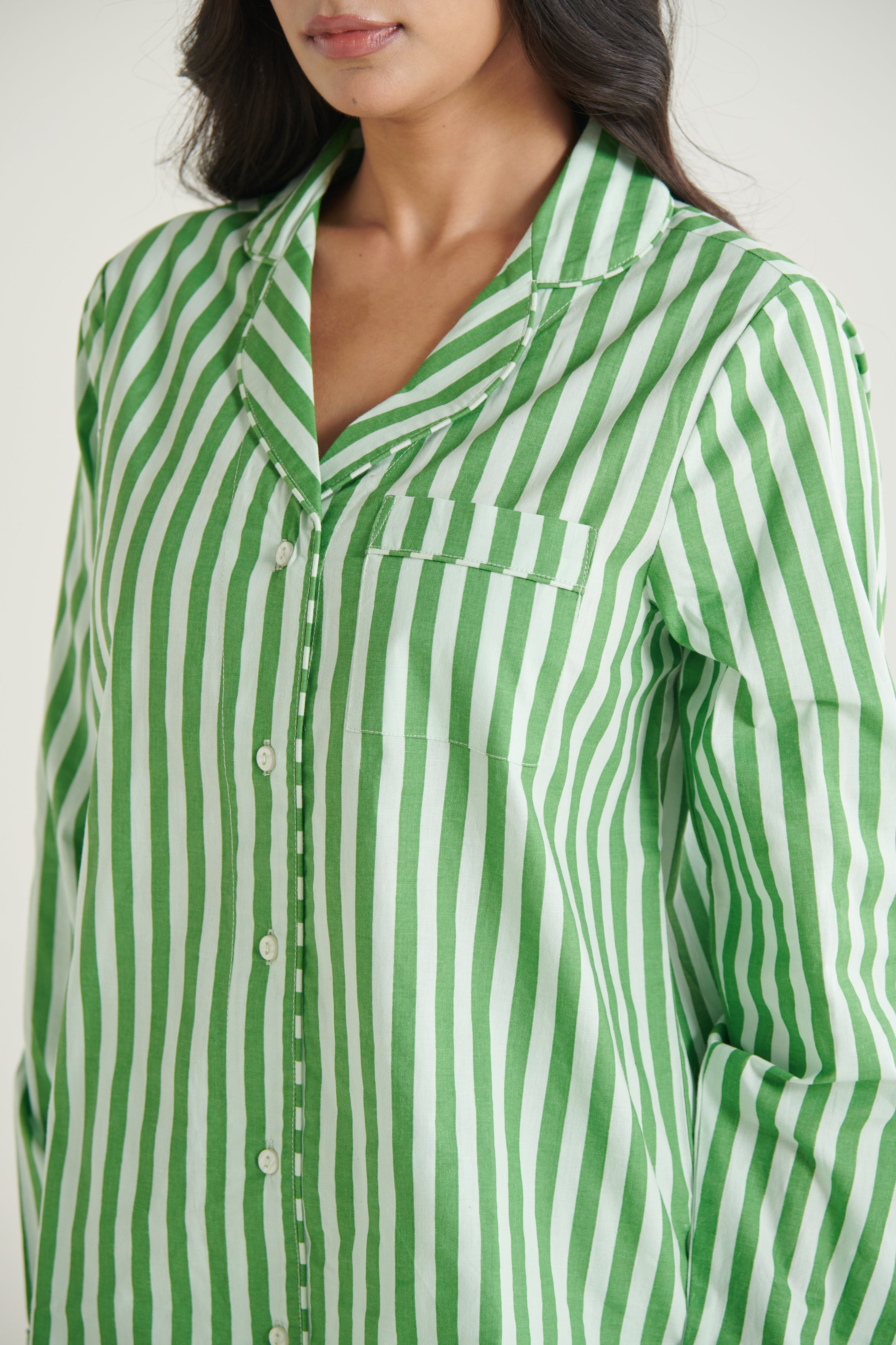Mint Stripe Set